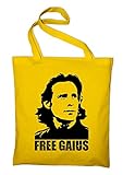 140 g/qm Styletex23 Free Gaius BSG Jutebeutel Baumwolltasche, gelb