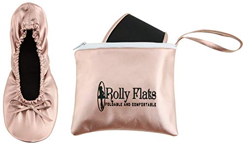 Image of Women's Foldable Ballet Flats - Portable Flat Shoes for Travel and Wedding that Fit in Your Purse