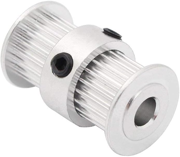 3DINNOVATIONS Double Head/Double side GT2 Timing Belt Pulley 20 Teeth bore 5mm for RepRap 3D Printer(1 pc)