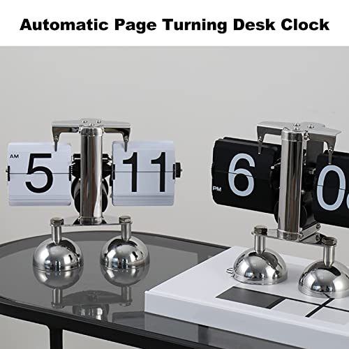 Reloj de salon vintage automatico HUIOP para decoracion de hogar y mesas de centro 4