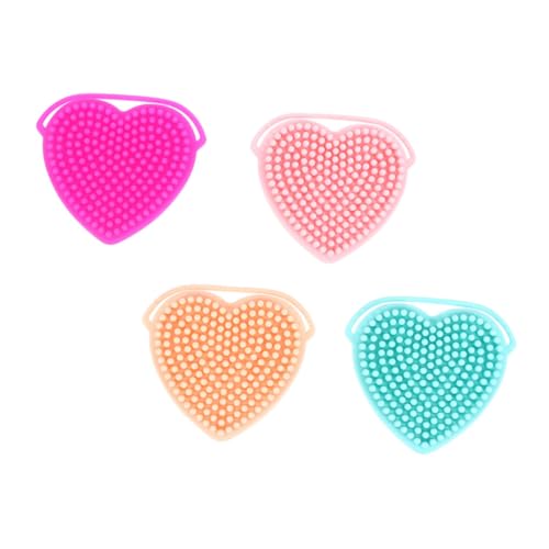VALICLUD Skincare Tools Set 4pcs Face Wash Scrubber Brush for Women Gentle Exfoliation