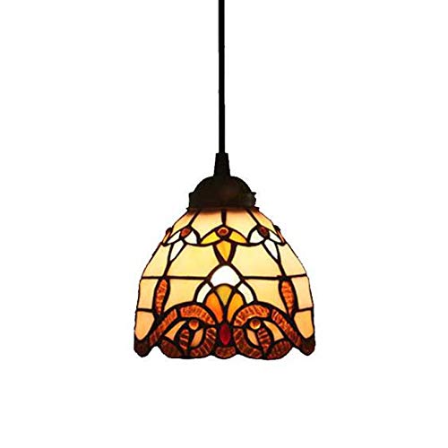 Accesorio de iluminación colgante con cristal artístico E27 para salones de diseño elegante