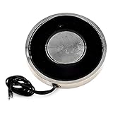 DC 24V 600N 132LB/60Kg Suction Holding Sucker Round Electric Magnet Solenoid Lifting Cylinder Electromagnet 80 x 10mm