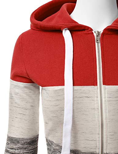 Doublju Lightweight Thin Zip-Up Hoodie Jacket For Women Girls Kids With Plus Size #TOP3
