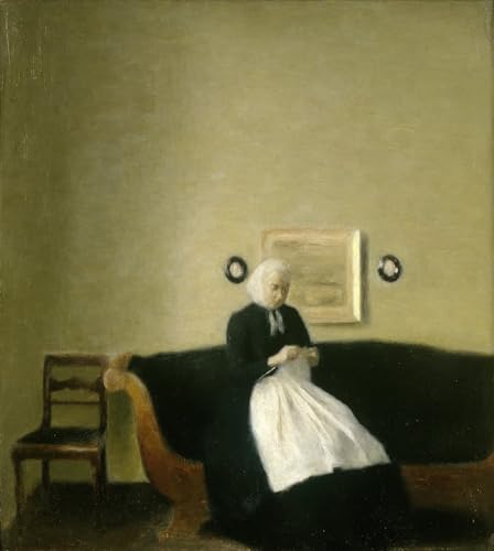 Image sur Toile Vilhelm Hammershoi Tableau Intérieur Nostalgie et Poésie