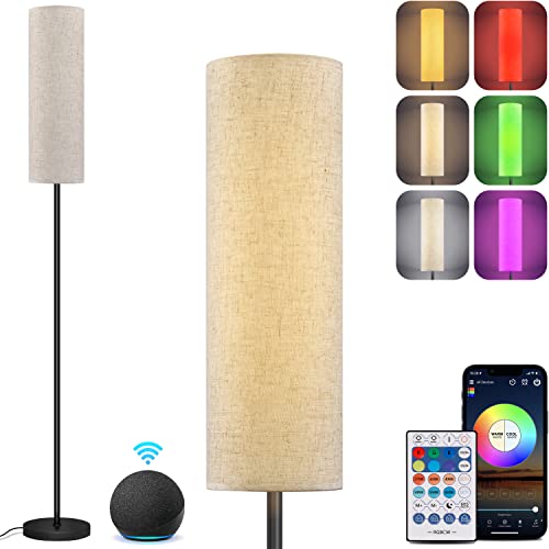 Tacopet Rgbww Smart Floor Lamps For Living Room/Bedroom/Office, Color Changing Modern Corner Lamp #TOP5