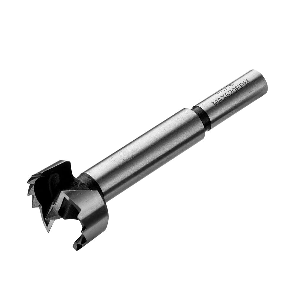 1-1/16'' Dia. x 3-5/8''L Forstner Bit, 3/8'' Shank