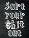 Sort Your $hit Out: Monthly Budget Planner (Undated - Start Any Time) Paycheck Bill Tracker (Budget Planning)