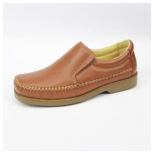 Sapatilha masculina conforto legitimo couro bovino, forrada em couro mod 165 36 (42, 165 Floter Whisky)