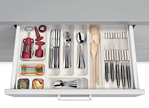 Tescoma flexispace Werkzeugkoffer mit Schublade, Weiß, 14.8 x 4.9 x 26.3 cm - Image 3