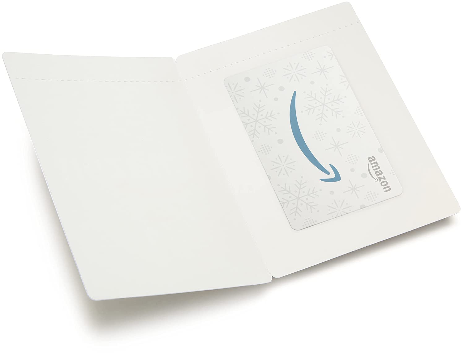 Amazon.com: Amazon.com Gift Card for any amount in a Secure Sleeve  (Snowflakes) : Gift Cards