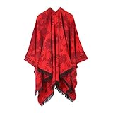 ♚(｡◕ᴗ◕｡)TOPKEAL: Sobre-clasificado bastante para ser llevado como mantón y uso como tiro en la manta de la rodilla; fácil de combinar y adecuado para cualquier estilo de ropa.
