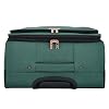 kensie Hudson Softside 3-Piece Spinner Luggage Set, Smoke Pine