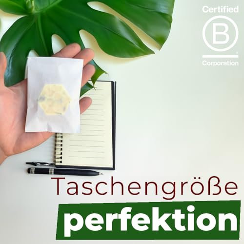 Simplelifeco 50 Selbstklebende Pergaminbeutel (68 x 92mm) | Pergamintaschen für Wachsschmelzverpackung & Konfettiverpackungen | B Corp