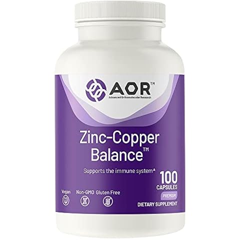 AOR Zinc-Copper Balance (100 caps) Cover