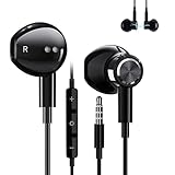 Wired Earbuds with Microphone, shsuert Earphones in-Ear Headphones HiFi Stereo, Powerful Bass and...