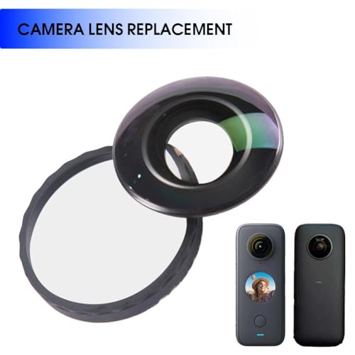 Lente de Repuesto para Accesorios Insta360 X4, Parte de Reparación de Lentes para Cámara Deportiva miniatura 2