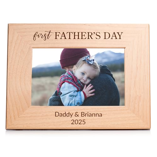 Lifetime Creations Personalized First Father's Day Picture Frame: New Dad