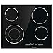 Price comparison product image Hisense E6432C Built-in 60cm Electric Ceramic Hob with Child Lock, Touch control, Timer Function - Black 7200W, 20 x 24 x 2 inches (L x W x H)