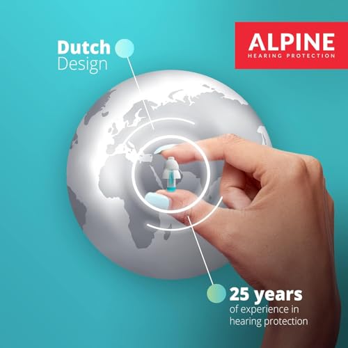 Alpine Pluggies zatyczki do uszu dla dzieci do małych kanałów usznych – zatyczki do uszu z redukcją szumów dla dzieci w wieku 5-12 lat wielofunkcyjna ochrona słuchu do latania i pływania –
