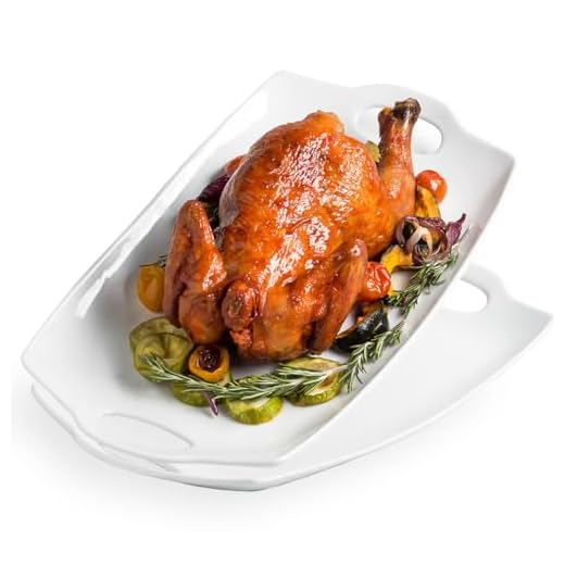 Set of 2 Turkey Serving Platters