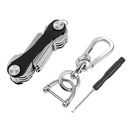 Butyeak Llavero Plegable para 12 Llaves