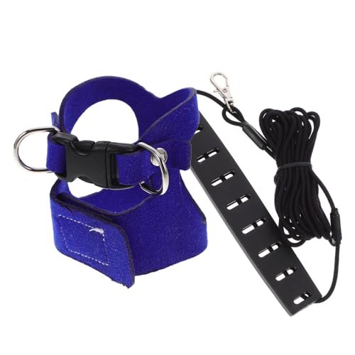 ifundom 1 Set Small Pets Traction Rope Harness and Leash Vest Set for Hamsters and Small Animals Comfortable and Design for Outdoor Walks