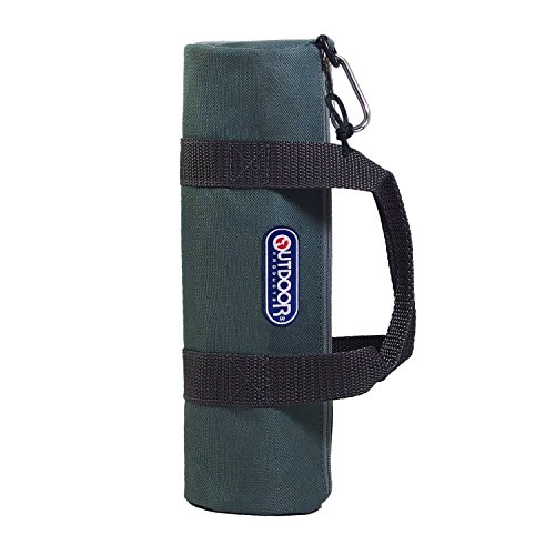 アウトドアプロダクツ ロールボストンバッグ型 ボトルカバー 水筒ケース グレー 500ml 保温 保冷 ペットボトル 水筒用 314-625