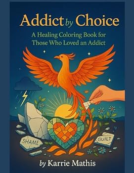 Paperback Addict by Choice: A Healing Coloring Book for Those Who Loved and Addict Book