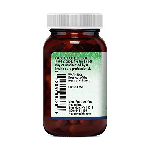 Kovite Ginger 1000 Mg Organic Ginger Root Per Serving - 90 Capsules Kosher And Vegetarian #TOP1