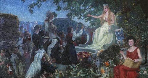 Cuadro de lienzo para decorar el salón con la obra de Ivana Kobilca en 60x90cm