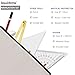 Liquidraw Marine Navigation Divider Universal Nautical Protractor Set Square Set of 6 | Triangle Ruler & Brass Divider | Essential For Sailing, Accurate Navigational Plotting & Portland Course Plotter