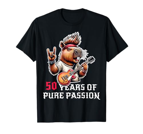 Fourchette à frites en métal lourd pour 50e anniversaire T-Shirt