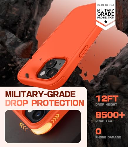 Coque pour iPhone 15 antichoc mate avec 2 styles de couleur interchangeables - 5