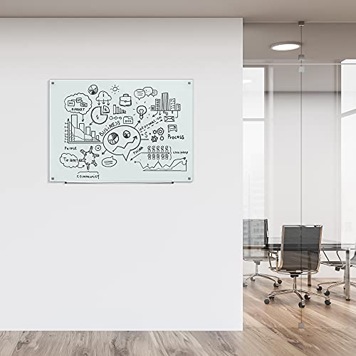 Amazon Basics - Lavagna cancellabile in vetro