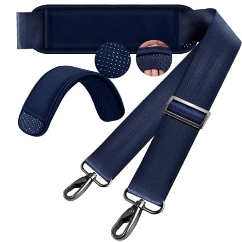 Bandoulière rembourrée ultra épaisse HSEOK sangle réglable 60 pouces pour sac