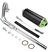 Amazon.com: FVRITO High Performance Big Bore Exhaust Muffler