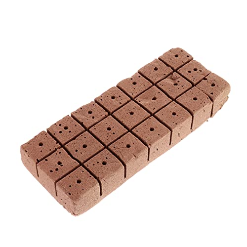 GARIOUANS Blocchi di Matrice per Piantine 20 Pezzi, Terreno Nutriente Assorbente per Semina di Ortaggi e Fiori in Vaso, per Coltivazione Senza Terra su Balcone e Giardino