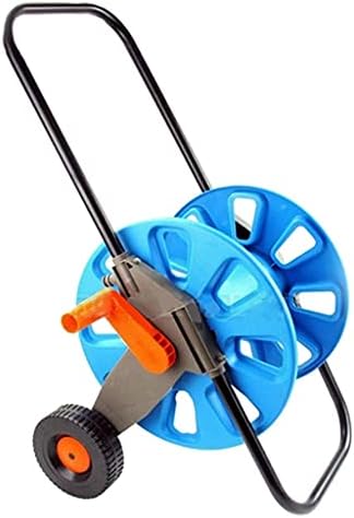 Portable Garden Hose Reel Cart - Quick Storage Trolley for Water Hose, Sturdy & Convenient Design for Easy Use in Your Garden, Lightweight & Easy to Move