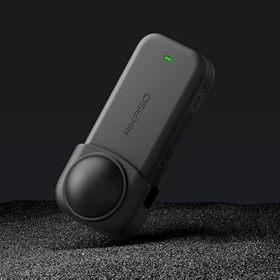 AKASO 360 Action Camera Creator Combo with Lens Cap Bundle