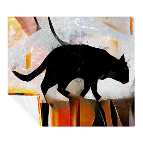 Couverture douce Walking Blact contre le froid plaid microfibre leger de lit - 2