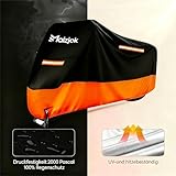 Motorrad-Abdeckplane Test