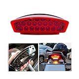 Aspetto elegante: indicatore del segnale della luce del freno posteriore della moto Design raffinato e aspetto unico, anche un buon oggetto decorativo per la tua moto