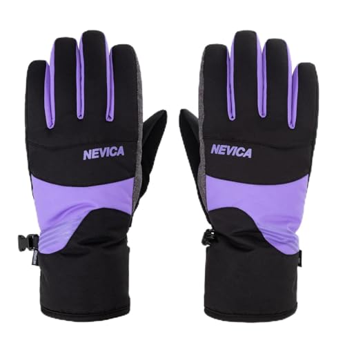Image of Nevica Kids Meribel Ski Gloves Black/pink S