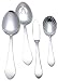 Reed & Barton Hammered Antique 18/10 Stainless Steel 4-Piece Flatware Hostess Set