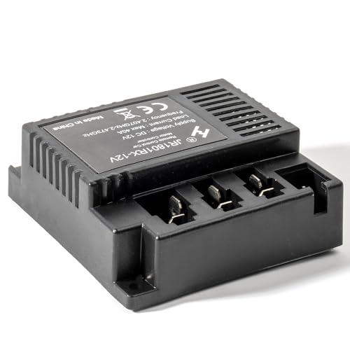 ToiCottage JR1801RX-12V Remote Control Car Motor Controller Receiver Kids Powered Ride on car Controller Control Box Accessories for Children Electric Ride On Toys Car Replacement Parts