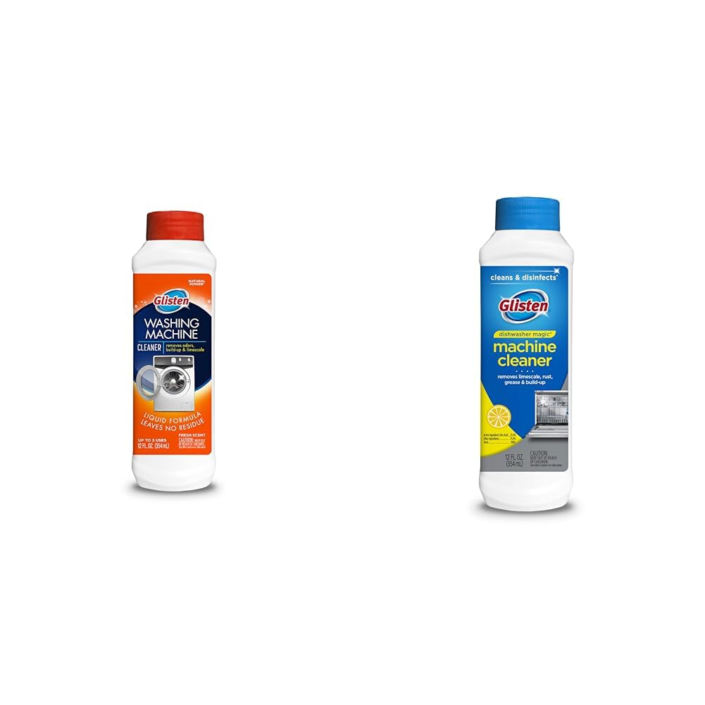 Glisten Washing Machine Cleaner, Helps Remove Odor, Buildup