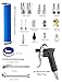 SARDVISA 22-Packs Air Compressor Accessories Kit, 25FT Upgrade Repairable PU Air Hose with 1/4'' NPT Air Tool Kit, Air Blow Gun/Air Chuck/Tire Gauge, Pneumatic Tool Set