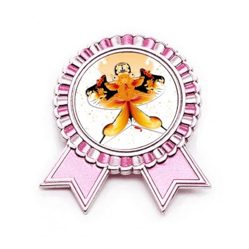 Broche rose cerf-volant traditionnel chinois cadeau idéal en métal taille M