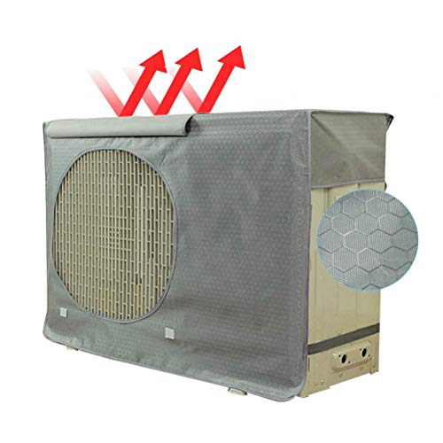 Miniatura 2 de Funda Para Aire Acondicionado Para Unidades Exteriores, Cubierta Impermeable De Protección Solar A Prueba De Polvo 80 55 32cm